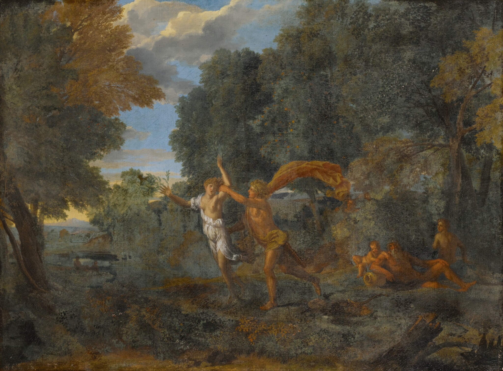 Francisque Millet Apollo And Daphne Apollon Et Daphn e francisque-millet-apollo-and-daphne-apollon-et-daphn-e