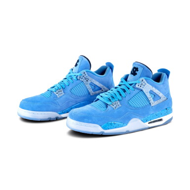 View full screen - View 1 of Lot 27. Nike Air Jordan IV Retro 'University of North Carolina' | Size 12.