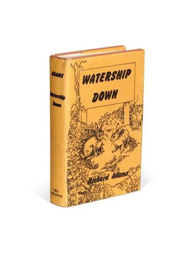 View full screen - View 1 of Lot 87. Richard Adams | Watership Down, 1972, first edition, dust-jacket, inscribed by Adams.