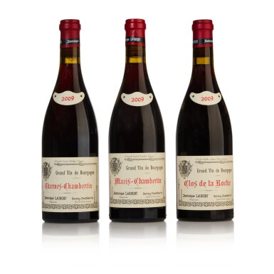 View full screen - View 1 of Lot 458. Mixed Case of Cote de Nuits by Dominique Laurent (3 BT).
