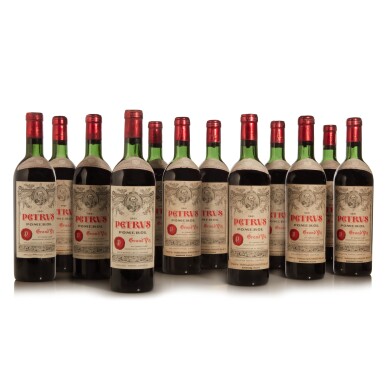 View full screen - View 1 of Lot 7. Petrus 1961 (12 BT).