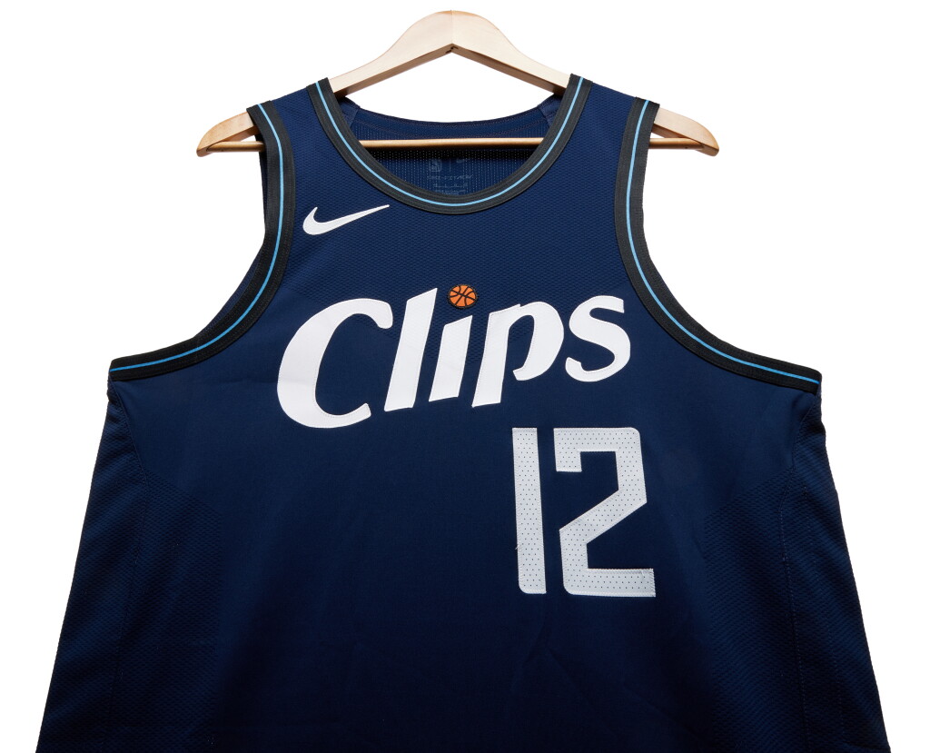 View full screen - View 1 of Lot 88. Joshua Primo Los Angeles Clippers 2023-2024 Game Issued City Edition Jersey .