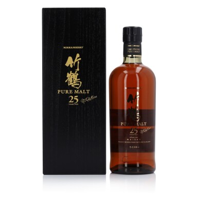 View full screen - View 1 of Lot 541. Nikka Taketsuru Pure Malt 25 Year Old 43.0 abv NV (1 Bottle 70cl).