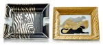 A PORCELAIN CIGAR ASHTRAY, AND A PORCELAIN PLATE, CARTIER | 雪茄煙灰缸, 及 瓷碟, 卡地亞(Cartier)