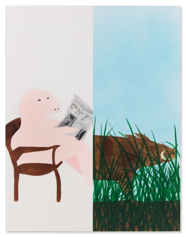 View full screen - View 1 of Lot 639. City Pig/Wild Boar.