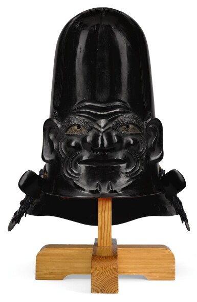 View full screen - View 1 of Lot 27. A MAGNIFICENT KAWARI KABUTO, EDO PERIOD | 17TH CENTURY.