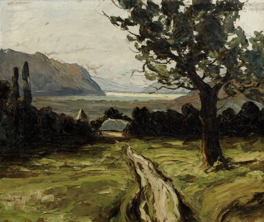 View full screen - View 1 of Lot 4532. Le Lac du Bourget (The Lake of Bourget) | 布爾熱湖.
