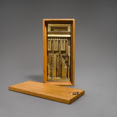 View full screen - View 1 of Lot 440. UNTITLED (BRASS RELIEF).