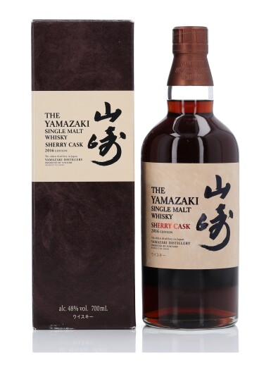 View full screen - View 1 of Lot 513. The Yamazaki Sherry Cask 2016 Edition 48.0 abv NV (1 Bottle 70cl).