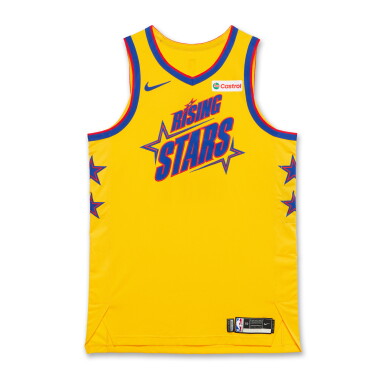 View full screen - View 1 of Lot 86. Dereck Lively II Game Issued ‘Rising Stars’ Jersey.