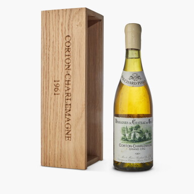 View full screen - View 1 of Lot 316. Corton Charlemagne 1961 Bouchard Père et Fils (1 BT).