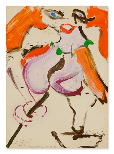 View full screen - View 1 of Lot 73. Woman in Landscape XVI.