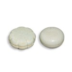 Two Qingbai boxes and covers, Southern Song / Yuan dynasty