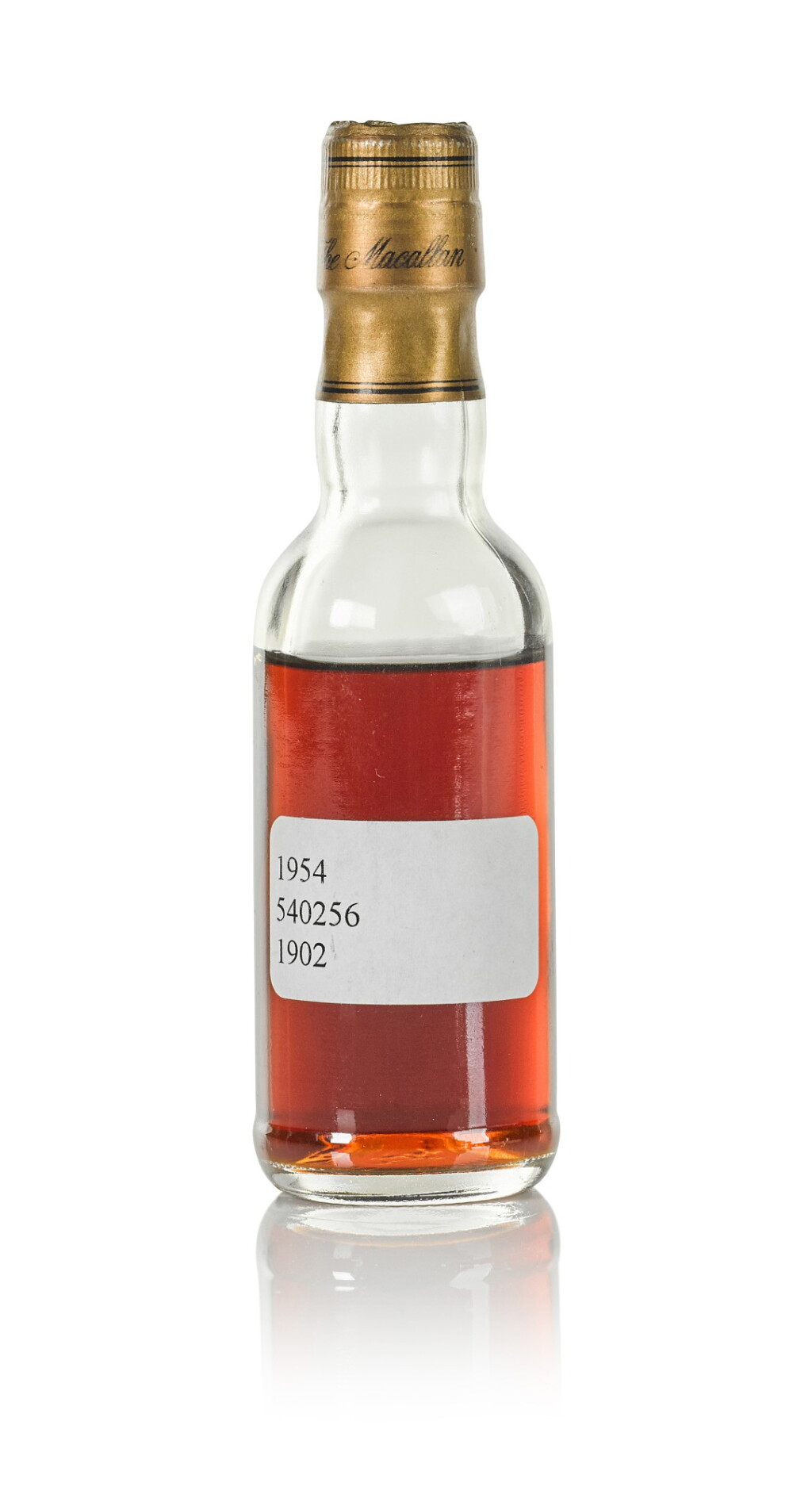 View full screen - View 1 of Lot 13. The Macallan Fine & Rare 47 Year Old Trade Sample 50.2 abv 1954 .