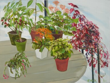 View full screen - View 1 of Lot 221. ELAINE DE KOONING | WINTER STILL LIFE.