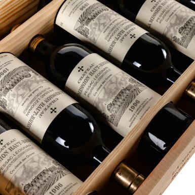 View full screen - View 1 of Lot 83. Château La Mission Haut-Brion 1996 (12 BT).