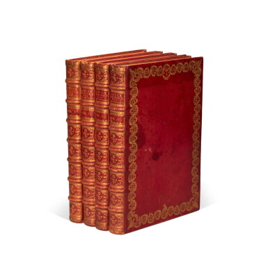 View full screen - View 1 of Lot 49. Jean de la Fontaine | Fables choisies, Paris, 1755–1759, in a fine contemporary Swedish binding.