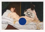 Gazing Ball (Manet Olympia)
