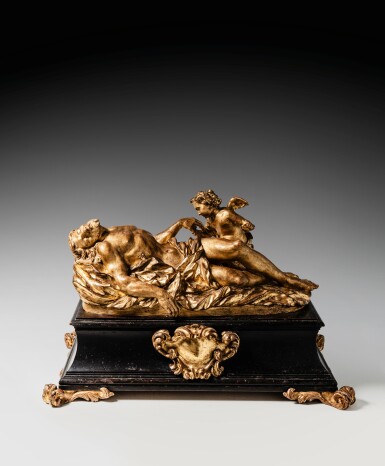 View full screen - View 1 of Lot 4. Attributed to Massimiliano Soldani Benzi (1656-1740), Florence, circa 1715-1720.