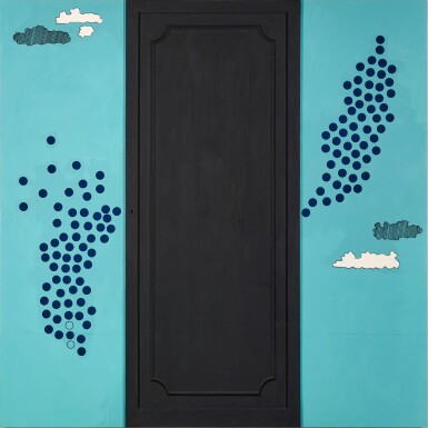 View full screen - View 1 of Lot 12. Armadio con cielo.