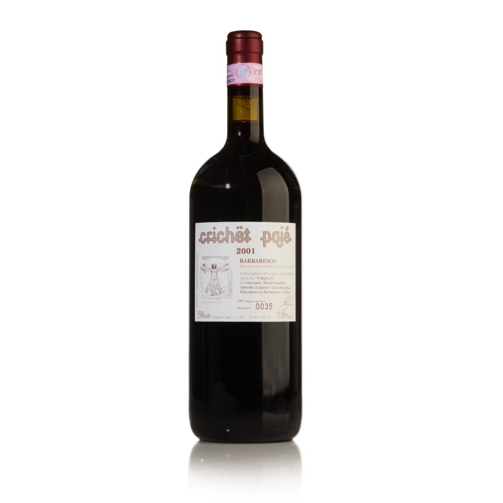 View full screen - View 1 of Lot 598. Barbaresco Crichët Pajé 2001 Roagna (1 MAG).