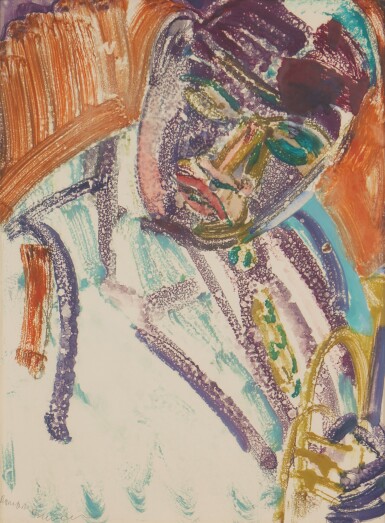 View full screen - View 1 of Lot 61. Of the Blues (Second Chorus): Performers: Young Louis Listening to King Oliver.