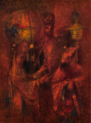 View full screen - View 1 of Lot 1276. Lebadang 黎白璗 | Vietnamese Opera 越南戲劇.