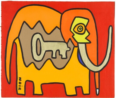 View full screen - View 1 of Lot 70. Elephant Key.