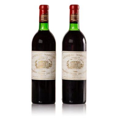 View full screen - View 1 of Lot 260. Château Margaux 1969 (2 BT).