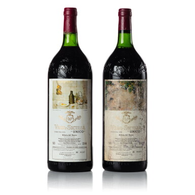 View full screen - View 1 of Lot 351. Vega Sicilia 'Unico' 1973/1976 (2 MAG).