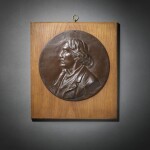 Roundel with a portrait of Henry Irving