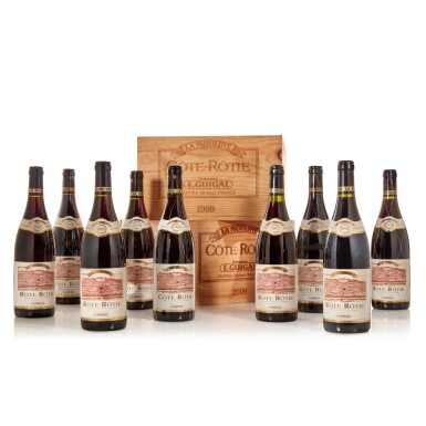 View full screen - View 1 of Lot 31. Côte Rôtie, La Mouline 1995 Guigal (12 BT).