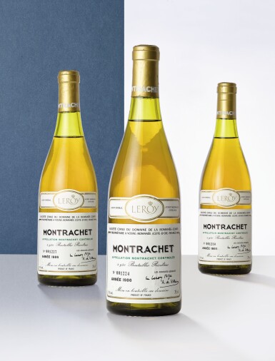 View full screen - View 1 of Lot 5129. Montrachet 1986 Domaine de la Romanée-Conti (6 BT).