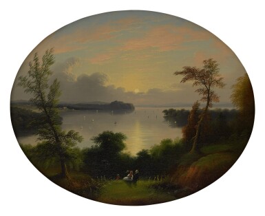 View full screen - View 1 of Lot 40. EDMUND C. COATES | SARATOGA LAKE.