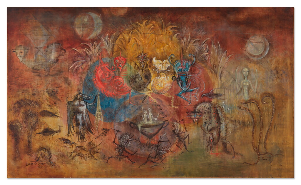 View full screen - View 1 of Lot 132. Preliminary Sketches for Opus Siniestrus (Cannibal Feast).