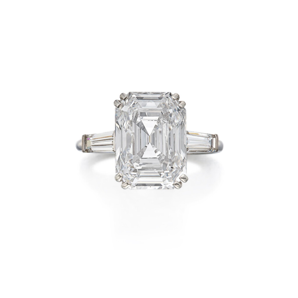 View full screen - View 1 of Lot 115. Diamond Ring, France 鑽石戒指,法國.