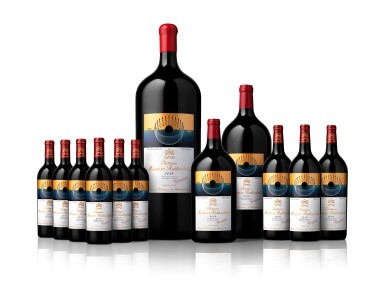 View full screen - View 1 of Lot 1. Château Mouton Rothschild 2019 (6 BT + 3 MAG + 1 DM + 1 IMP + 1 NEBR).