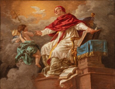 View full screen - View 1 of Lot 26. Saint Gregory.