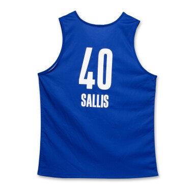 View full screen - View 1 of Lot 203. Hunter Sallis 2025 NBA Draft Combine Worn Jersey.