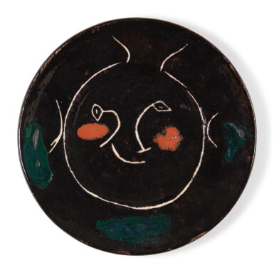 View full screen - View 1 of Lot 30. PABLO PICASSO | SERVICE VISAGE NOIR (A.R. 44).