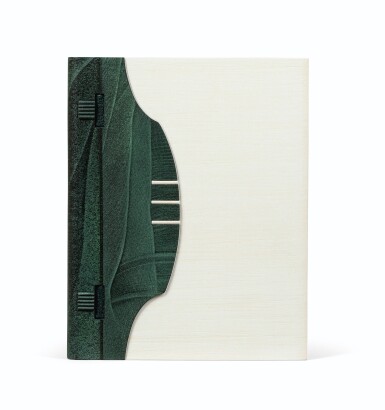 View full screen - View 1 of Lot 226. La Lampe dans l'horloge. 1948. Ed originale. Envoi à Julien Gracq. Reliure de Fié.