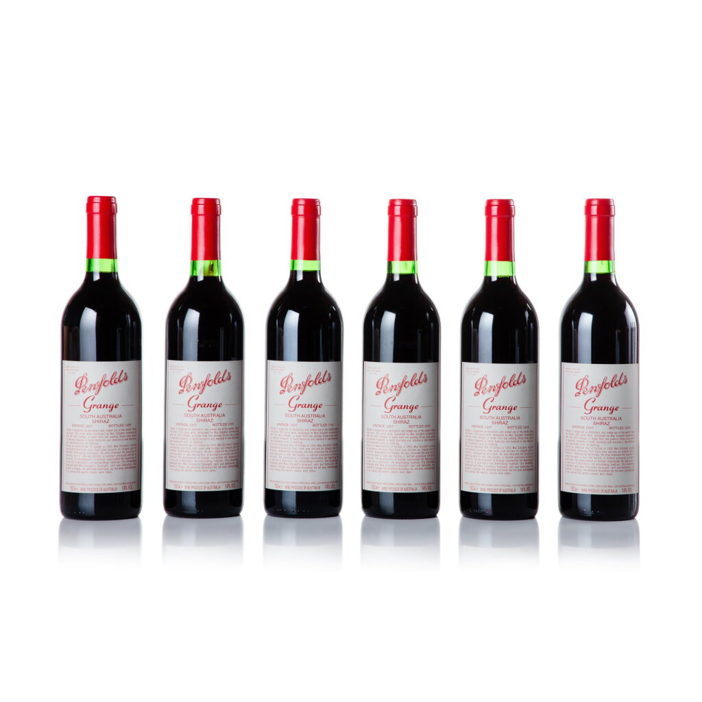 View full screen - View 1 of Lot 1266. Penfolds Grange 1997 (6 BT).