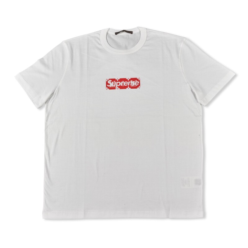Louis Vuitton x Supreme Box Logo Tee Size L