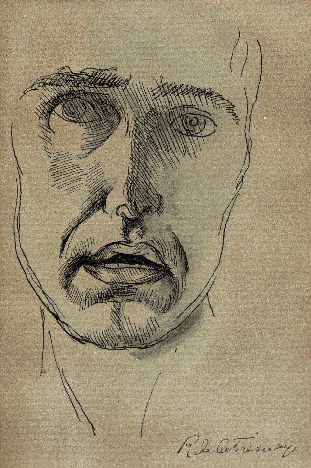 View full screen - View 1 of Lot 22. Autoportrait .