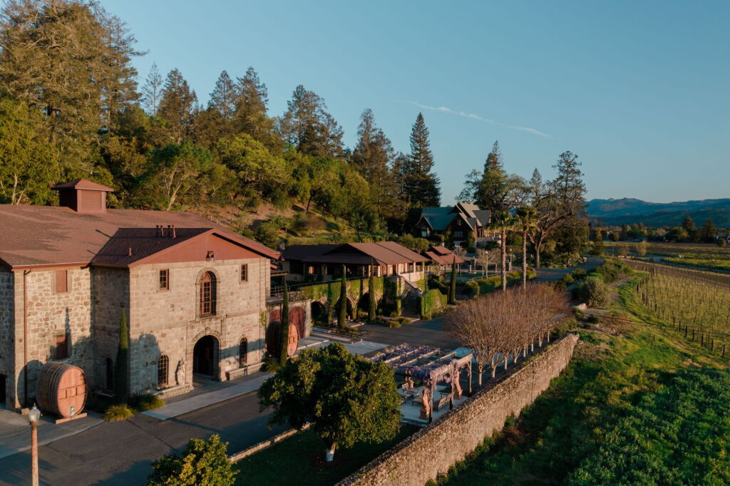 View full screen - View 1 of Lot 13. Cathiard Vineyard | The Napa Valley Experience with a Bordeaux Flair - Tasting, Tour and a 3-Bottle Wooden Case.