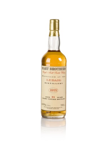 View full screen - View 1 of Lot 155. Ledaig Hart Brothers 21 Year Old 43.0 abv 1973 .