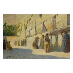 ADOLF BEHRMANN | PRAYING AT THE KOTEL