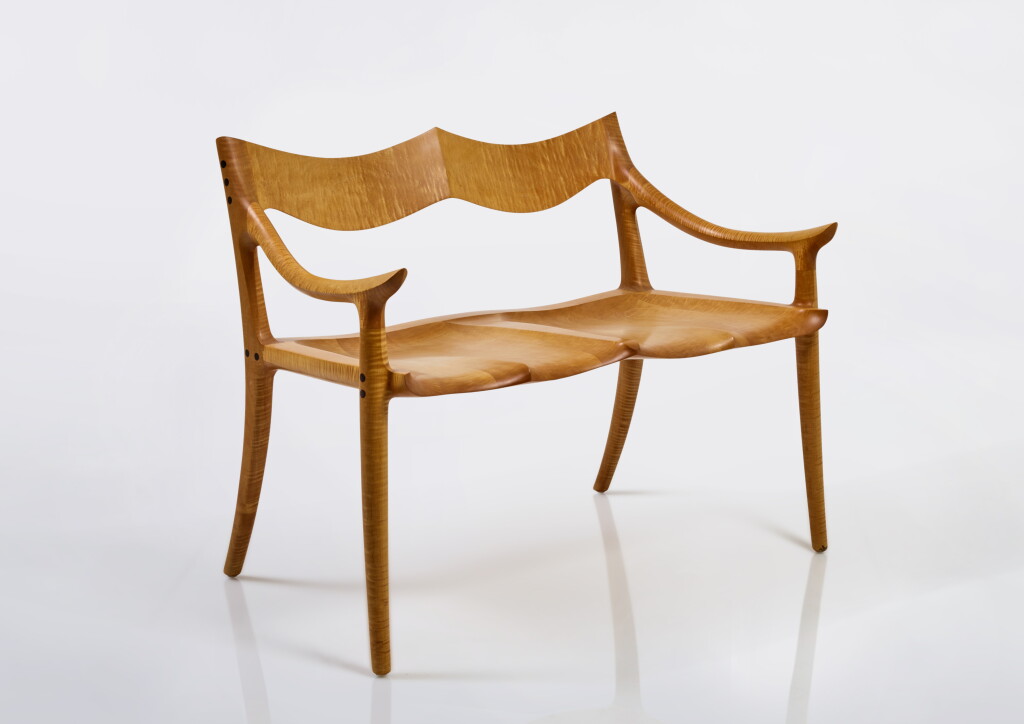 View full screen - View 1 of Lot 101. Sam Maloof, Settee .
