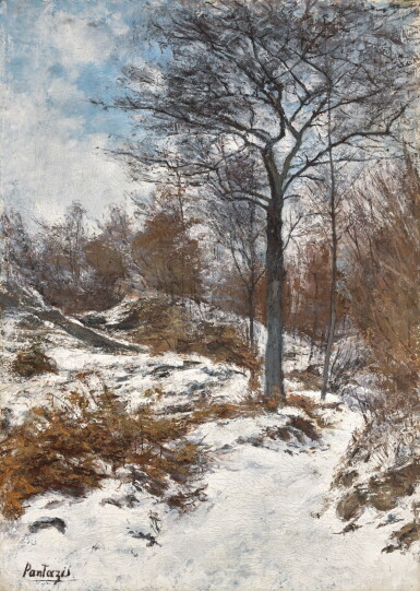 View full screen - View 1 of Lot 41. PÉRICLÈS PANTAZIS | Winter Landscape.