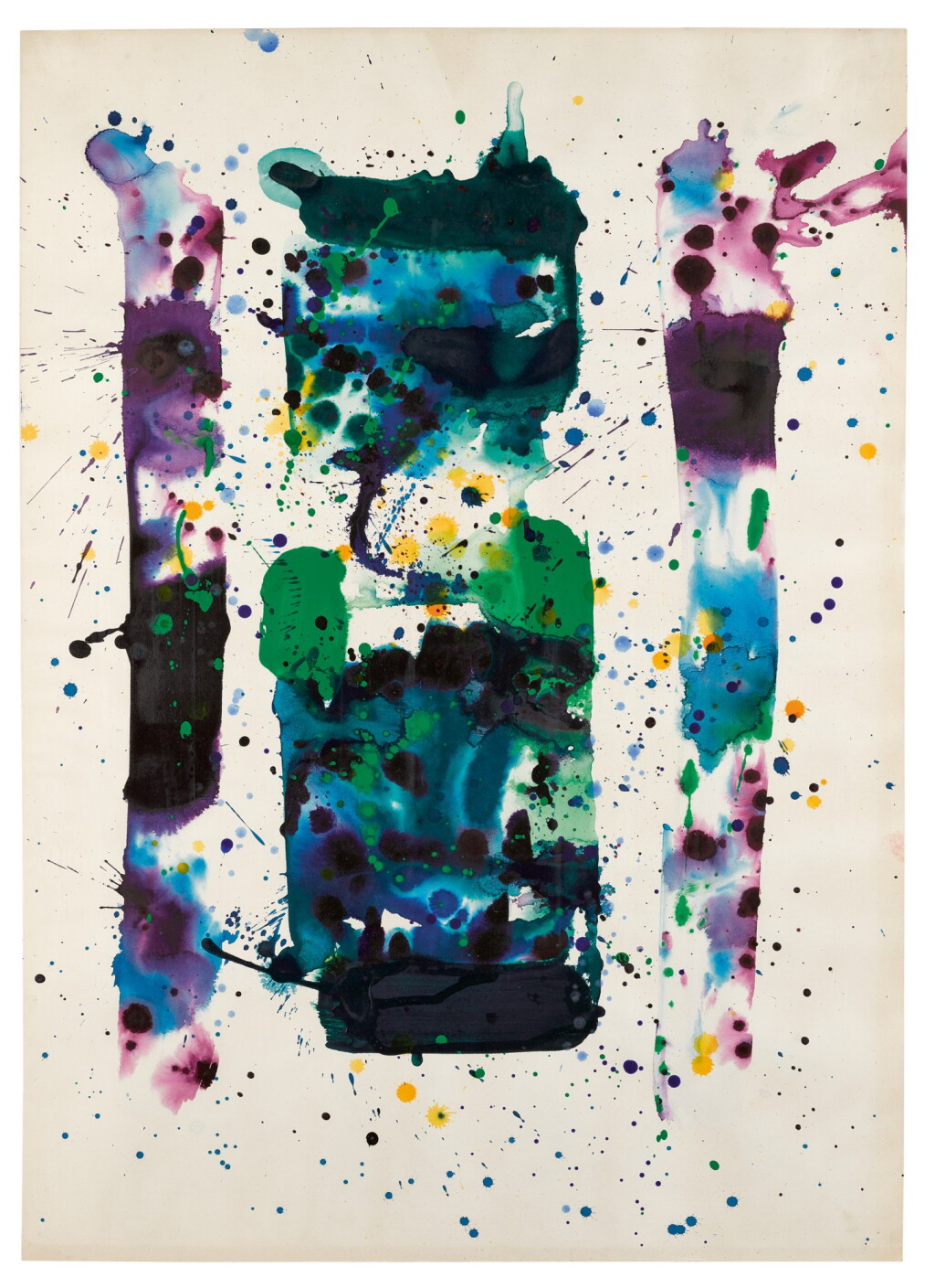 View full screen - View 1 of Lot 864. SAM FRANCIS | UNTITLED MANDALA.